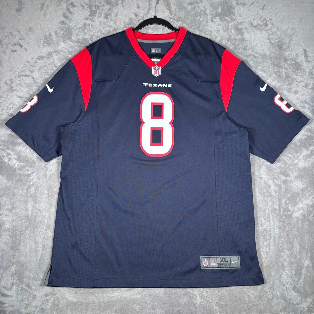 Nike NFL Houston Texans Matt Schaub 8 On Field Jersey Mens XL